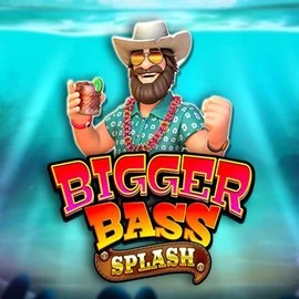 Slots logo of Bigger Bass Splash from Pragmatic Play at NomaSpin Casino