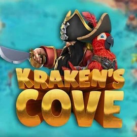 Krakens Cove slot logo by Relax Gaming at NomaSpin Casino