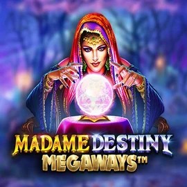 Official Slots logo: Madame Destiny Megaways by Pragmatic Play at NomaSpin Casino