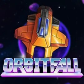 Orbitfall by ELK Studios, showcased at nomaspinapp.com – game logo