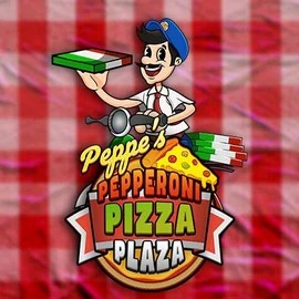 Peppe’s Pepperoni Pizza Plaza by Pragmatic Play, showcased at nomaspinapp.com – game logo