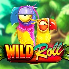 Wild Roll slot logo by Playtech at NomaSpin Casino