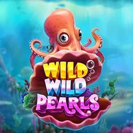 Wild Wild Pearls slot logo by Pragmatic Play at NomaSpin Casino